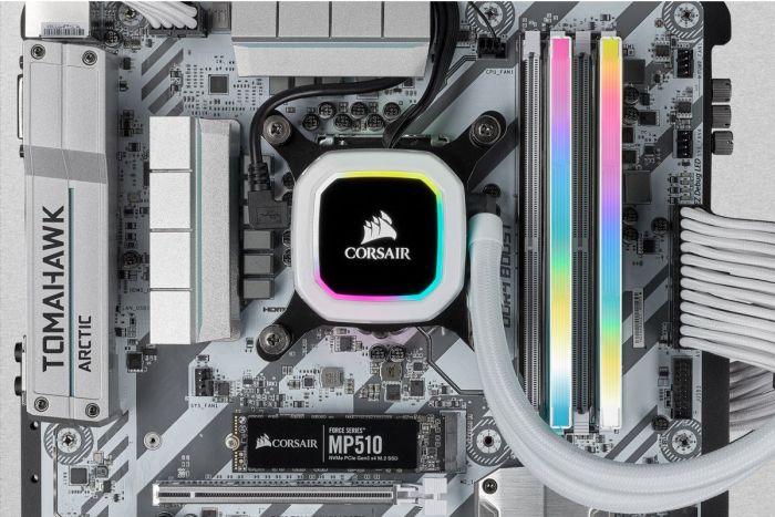 Модуль пам`ятi DDR4 2x16GB/3600 Corsair Vengeance RGB Pro SL White (CMH32GX4M2D3600C18W)