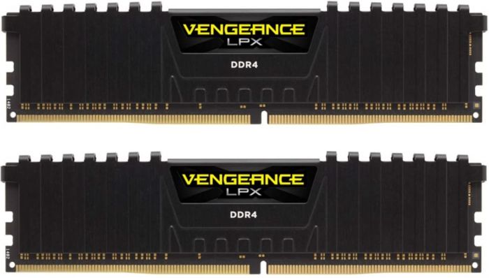 Модуль пам`ятi DDR4 2x16GB/3200 Corsair Vengeance LPX Black (CMK32GX4M2E3200C16)