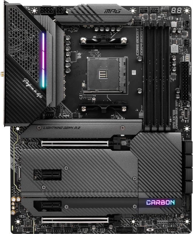 Материнська плата MSI MPG X570S Carbon Max WiFi Socket AM4