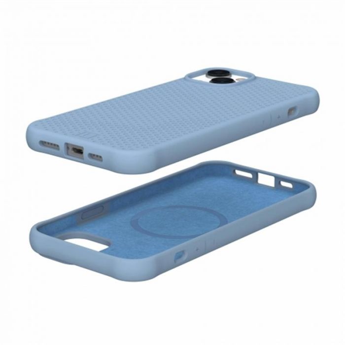 Чохол-накладка Urban Armor Gear Dot Magsafe для Apple iPhone 14 Plus Cerulean (114081315858)