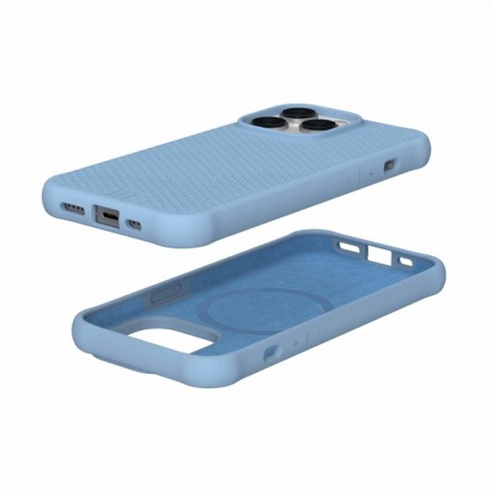 Чохол-накладка Urban Armor Gear Dot Magsafe для Apple iPhone 14 Pro Cerulean (114082315858)