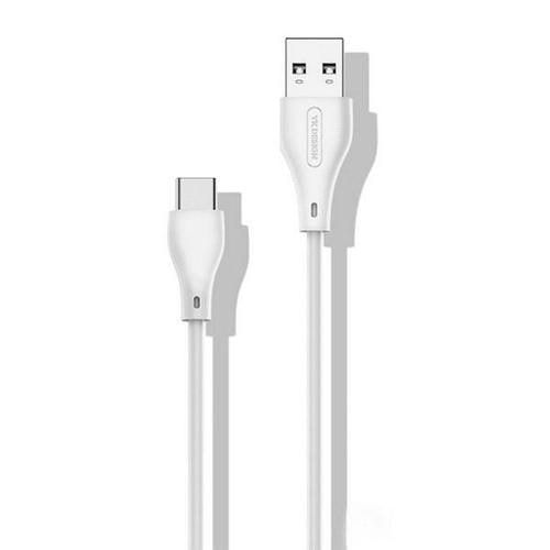 Кабель YK YK-S14a USB-USB-C, 1м White