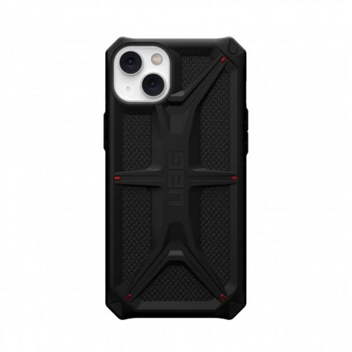 Чохол-накладка Urban Armor Gear Monarch для Apple iPhone 14 Plus/15 Plus Kevlar Black (114033113940)