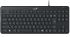 Клавiатура Genius LuxeMate 110 USB Black Ukr (31300012407)