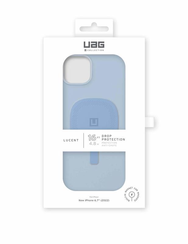 Чохол-накладка Urban Armor Gear U Lucent 2.0 Magsafe для Apple iPhone 14 Plus Cerulean (114077315858)