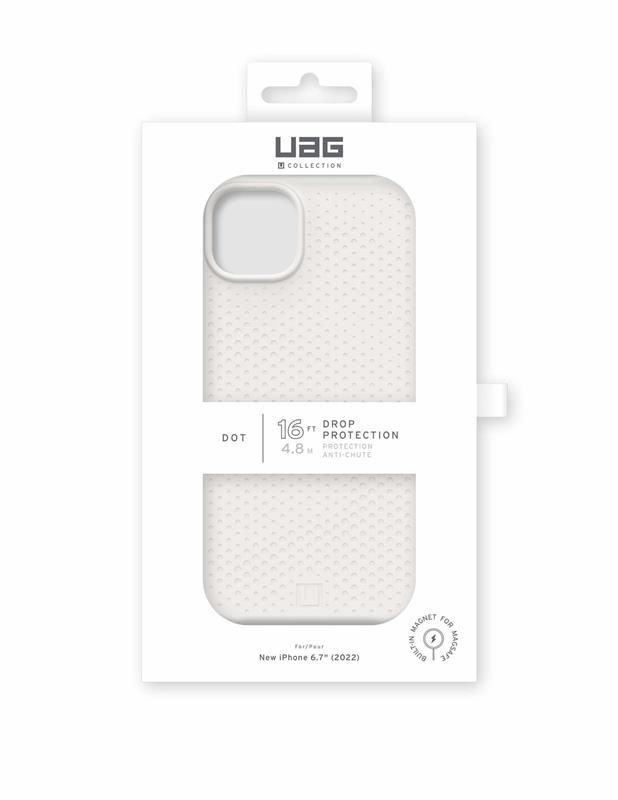 Чохол-накладка Urban Armor Gear U Dot Magsafe для Apple iPhone 14 Plus Marshmallow (114081313535)