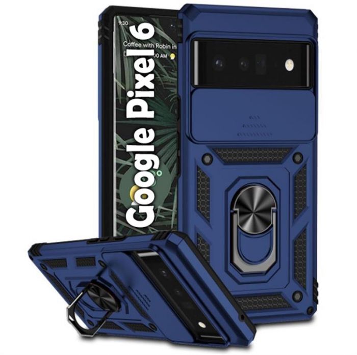 Чохол-накладка BeCover Military для Google Pixel 6 Blue (708831)