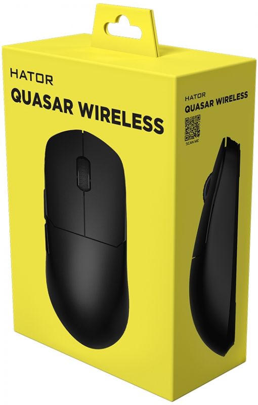 Мишка Hator Quasar Wireless Black (HTM-420) USB