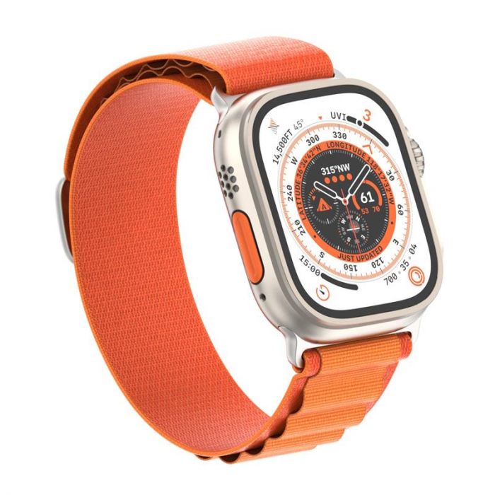 Ремінець Armorstandart Alpina Band для Apple Watch 38mm/40mm/41mm Orange (ARM64978)