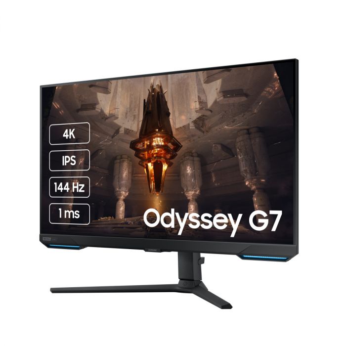 Монiтор Samsung 28" Odyssey G7 S28BG700 (LS28BG700EIXUA) IPS Black 144Hz