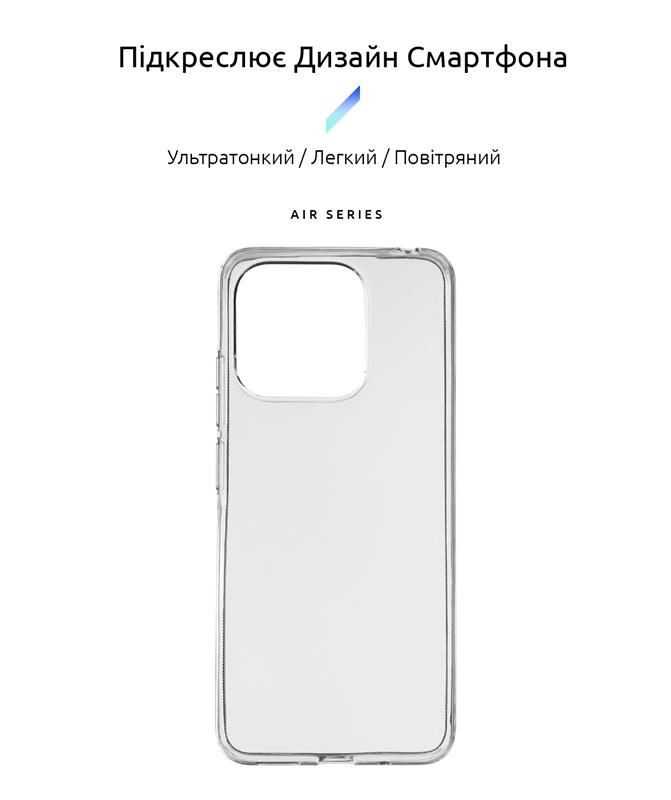 Чохол-накладка Armorstandart Air для Xiaomi Redmi 12С/11A Transparent (ARM67122)