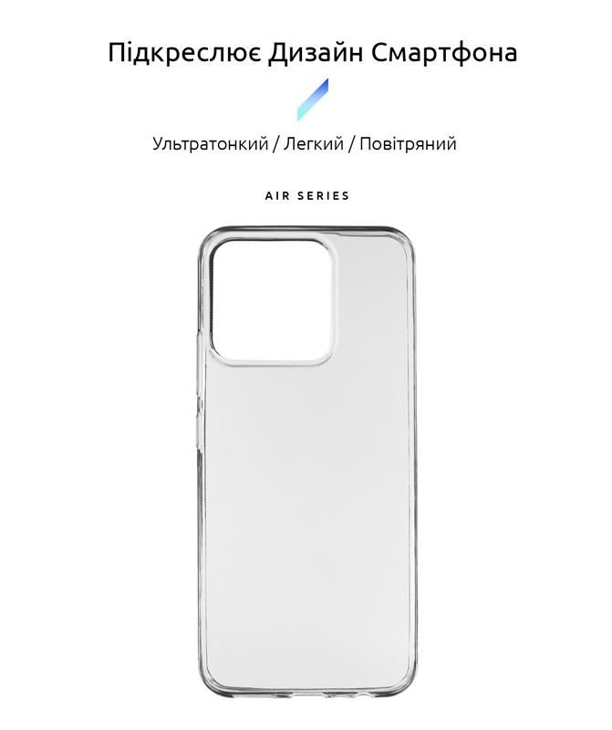 Чохол-накладка Armorstandart Air для Realme Narzo 50A Transparent (ARM62519)