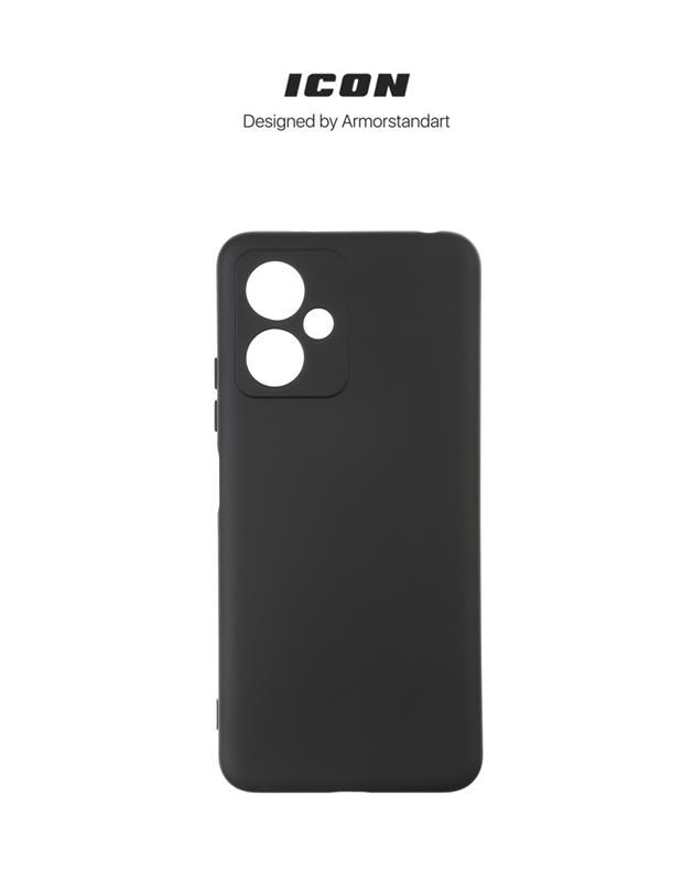 Чохол-накладка Armorstandart Icon для Xiaomi Redmi Note 12 5G Camera cover Black (ARM65192)