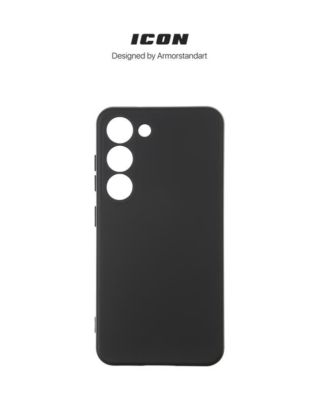 Чохол-накладка Armorstandart Icon для Samsung Galaxy S23 SM-S911 Camera cover Black (ARM65452)