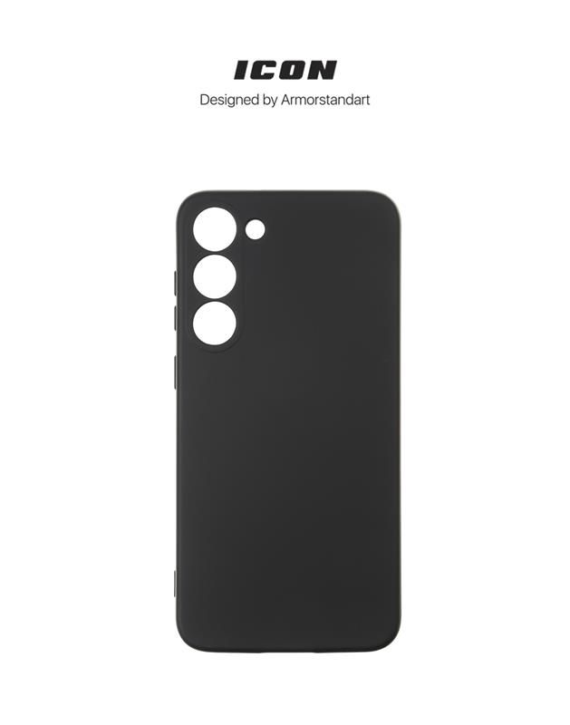 Чохол-накладка Armorstandart Icon для Samsung Galaxy S23+ SM-S916 Camera cover Black (ARM65455)