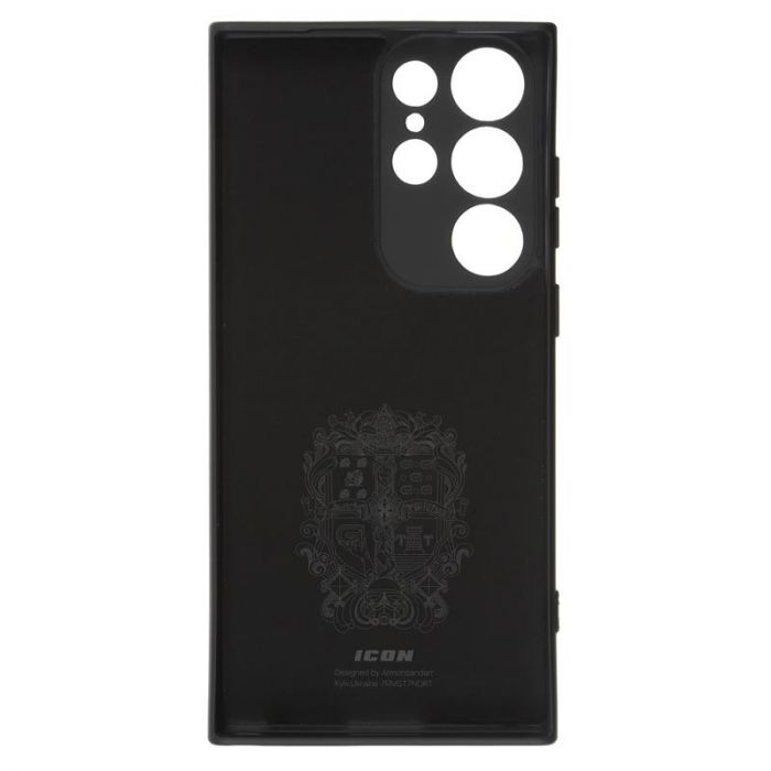 Чохол-накладка Armorstandart Icon для Samsung Galaxy S23 Ultra SM-S918 Camera cover Black (ARM65458)