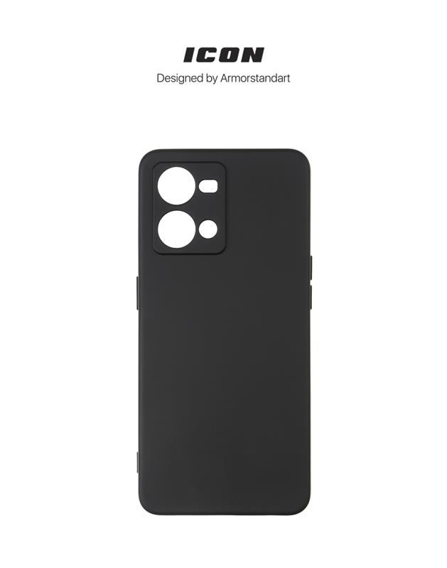 Чохол-накладка Armorstandart Icon для Oppo Reno7 4G Camera cover Black (ARM65427)