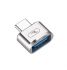 Перехідник SkyDolphin OT05 Mini Type-C - USB silver (ADPT-00030)