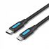 Кабель Vention USB-C - microUSB, 2 m, Black (COVBH)