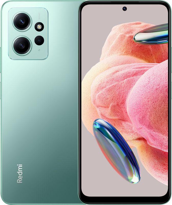 Смартфон Xiaomi Redmi Note 12 4/128GB Dual Sim Mint Green EU_