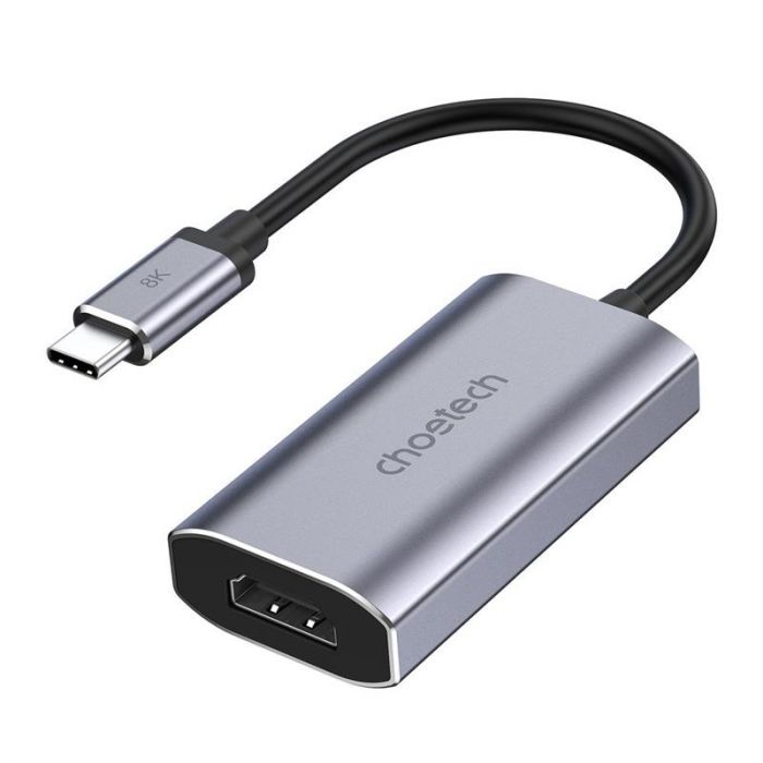 Адаптер Choetech HDMI - USB Type-C (M/F), Silver (HUB-H16)