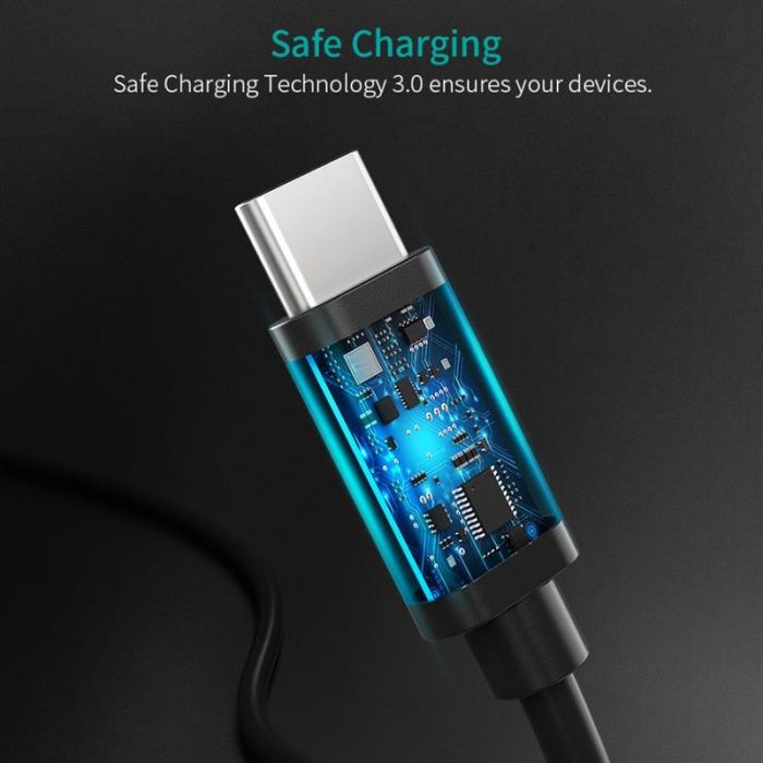 Кабель Choetech USB Type C - USB Type C, 0.5м (CC0001)