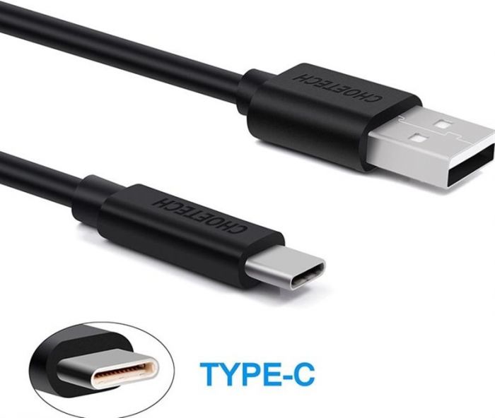 Кабель Choetech USB - USB-C, 2м (AC0003)