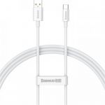 Кабель Baseus Superior USB-USB Type-C, 5A, 100W, 2м White (CAYS001402)