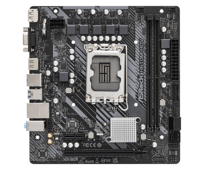 Материнська плата ASRock H610M-HDV Socket 1700