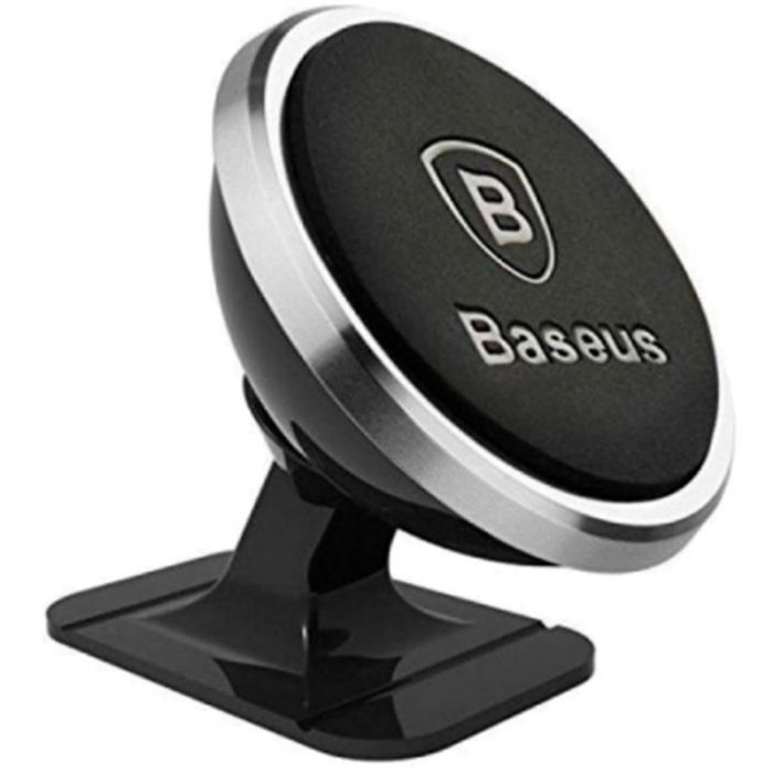 Тримач автомобільний Baseus Magnetic Mount Holder Silver (SUGENT-NT0S)