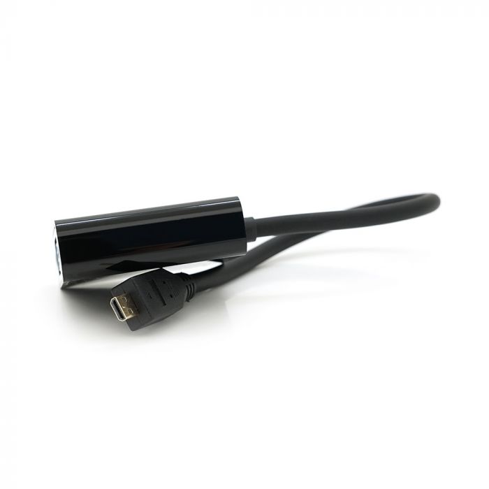 Адаптер Vention micro-HDMI - VGA (M/F), 0.1 м, Black (YT-C-mcHDMI(M)/VGA(F)-B/16537)