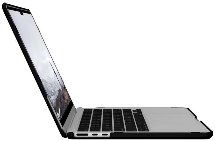 Чохол для ноутбука Urban Armor Gear Lucent для Macbook Air 2022-2024 13" Black (134008114040) 