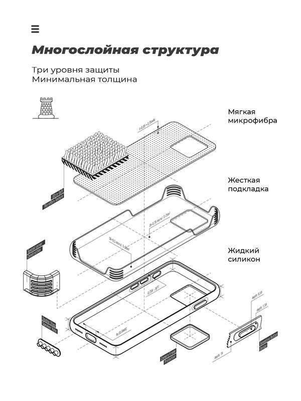 Чохол-накладка Armorstandart Icon для Xiaomi Redmi 9t Blue (ARM58252)