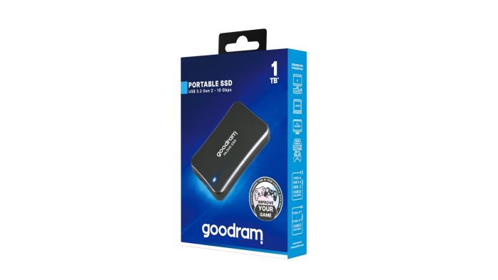 Накопичувач зовнішній SSD 2.5" USB 1TB GOODRAM HL200 (SSDPR-HL200-01T)