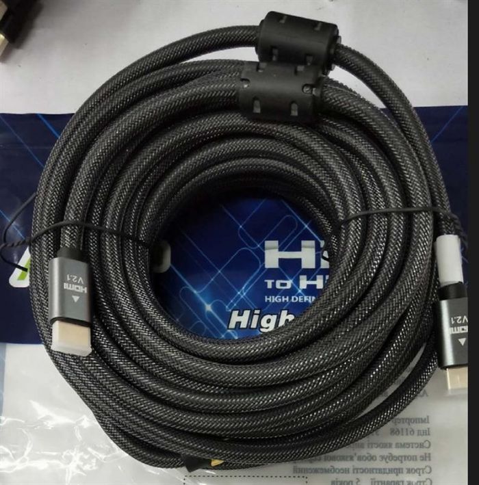 Кабель Atcom Premium HDMI - HDMI V 2.1, (M/M), 10 м, Black (23710)