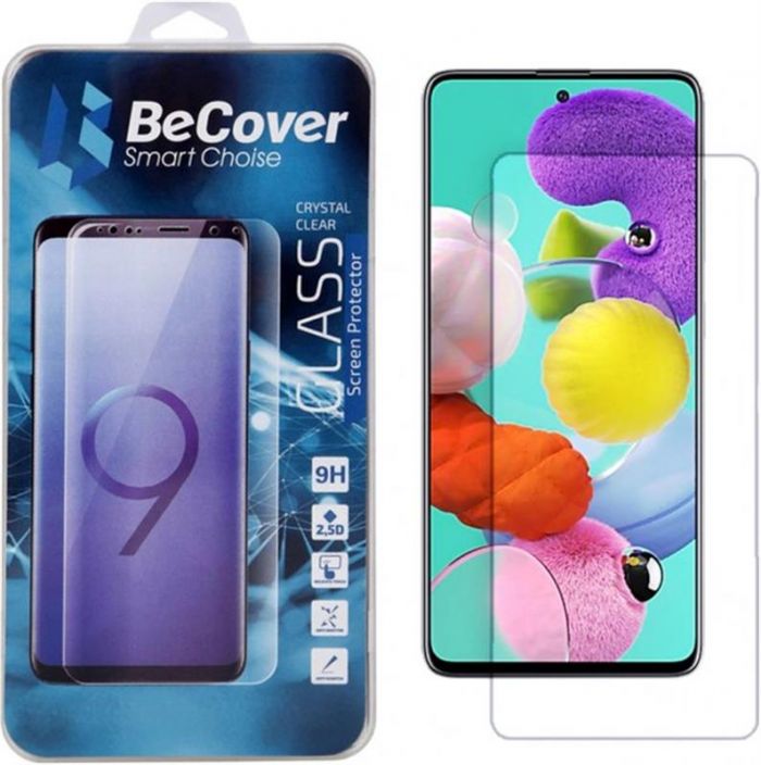 Захисне скло BeCover для Samsung Galaxy A51 SM-A515 Crystal Clear Glass (704669)