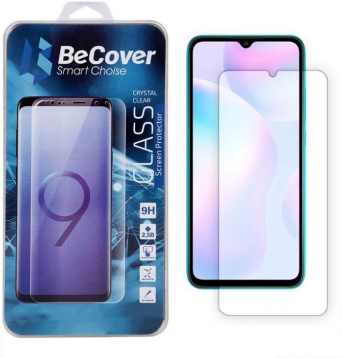 Захисне скло BeCover для Xiaomi Redmi 9 Crystal Clear Glass (705113)