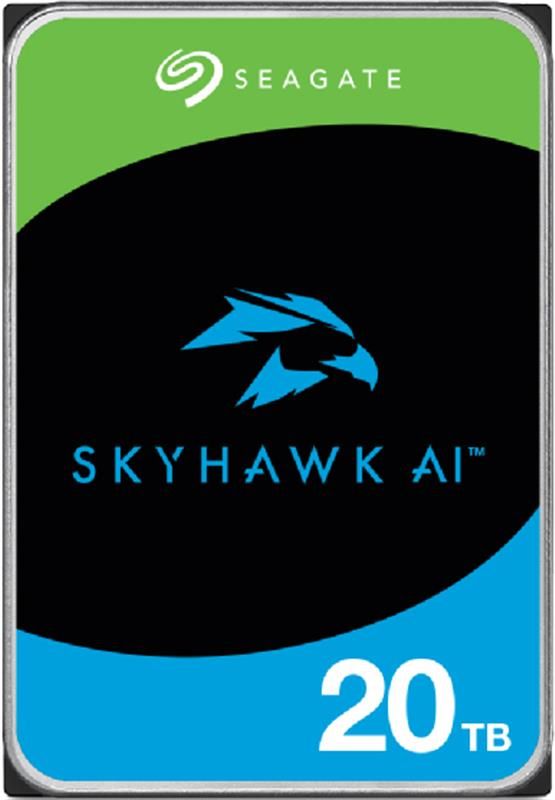 Накопичувач HDD SATA 20.0TB Seagate SkyHawk AI Surveillance 7200rpm 256MB (ST20000VE002)