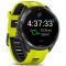 Смарт-годинник Garmin Forerunner 965 Carbon Gray DLC Titanium Bezel with Black Case and Amp Yellow/Black Silicone Band (010-02809-82)