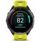Смарт-годинник Garmin Forerunner 965 Carbon Gray DLC Titanium Bezel with Black Case and Amp Yellow/Black Silicone Band (010-02809-82)