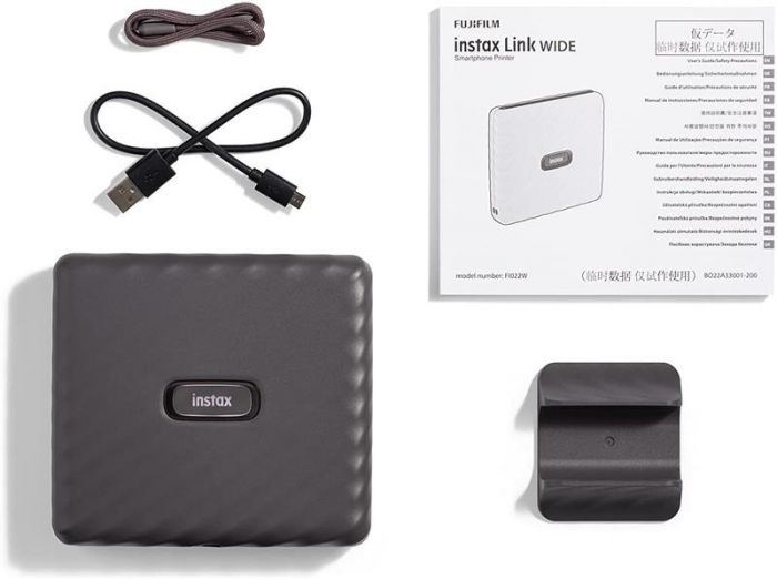 Принтер миттєвого друку Fujifilm Instax Link Wide Mocha Gray EX D (16719586)