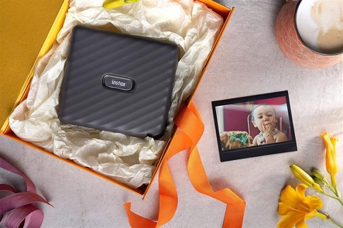 Принтер миттєвого друку Fujifilm Instax Link Wide Mocha Gray EX D (16719586)