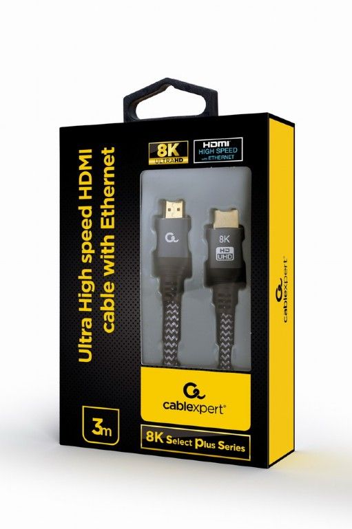 Кабель Cablexpert HDMI - HDMI V 2.1 (M/M), 3 м, Black (CCB-HDMI8K-3M)