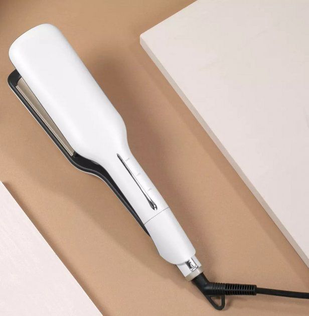 Прилад для укладання волосся Xiaomi Enchen Hair Straightener Enrollor Pro White EU хвиля