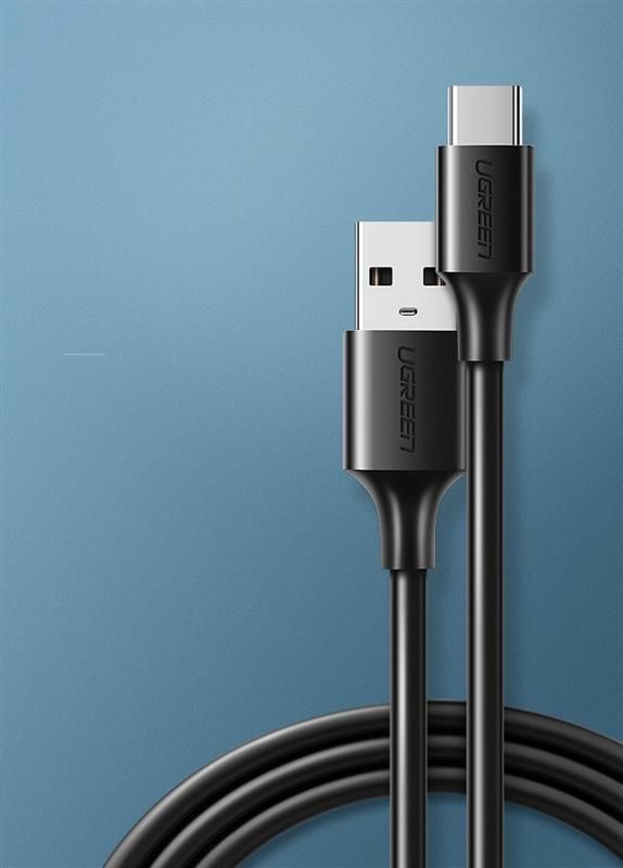 Кабель Ugreen US287 USB - USB-C, 1.5м, Black (60117)