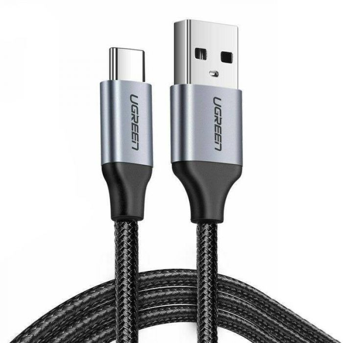 Кабель Ugreen US288 USB - USB Type-C (M/M), 2 м, Black (60128)