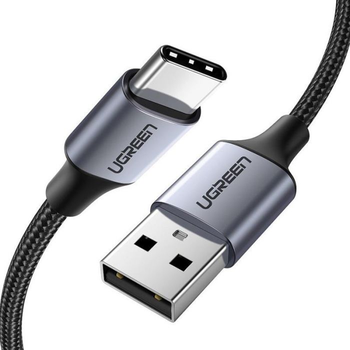 Кабель Ugreen US288 USB - USB Type-C (M/M), 2 м, Black (60128)