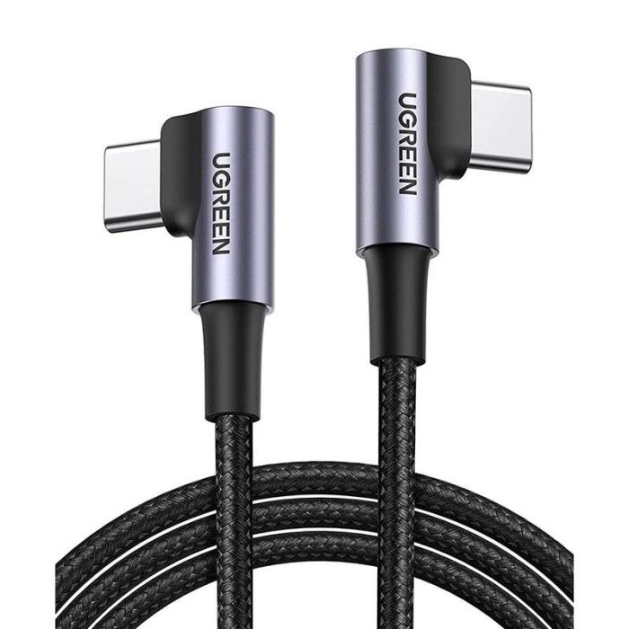 Кабель Ugreen US323 USB Type-C - USB Type-C (M/M), 2 м, Black (70531)