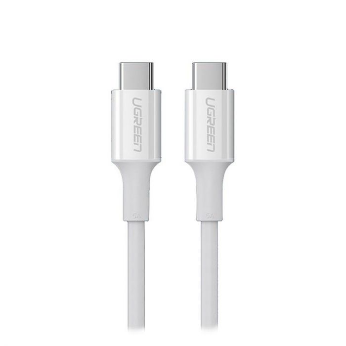 Кабель Ugreen US300 USB Type-C - USB Type-C (M/M), 2 м, White (60552)