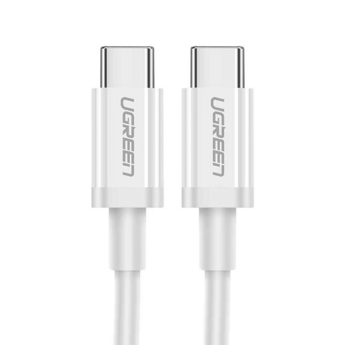 Кабель Ugreen US264 USB-C - USB-C, 1м, White (60519)